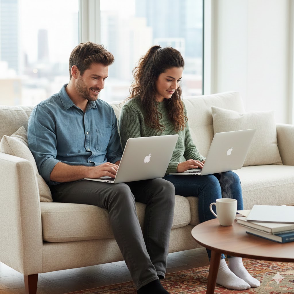 clientes escribiendo