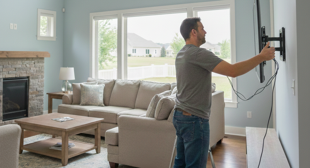 instalando pantallas